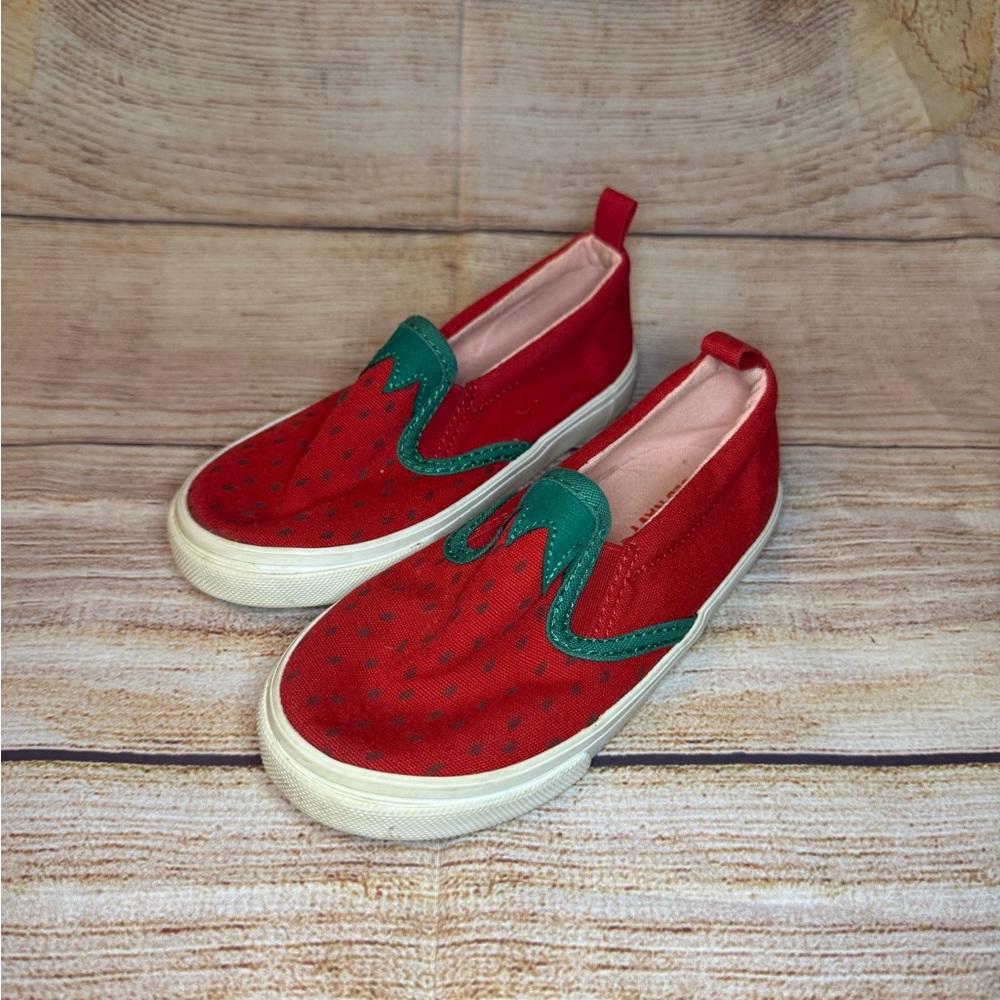 Old Navy strawberry slip-on sneakers